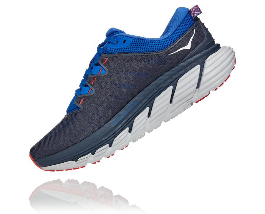 Hoka One One Løbesko Herre - Gaviota 3 - Sort/Blå - 872930FGL